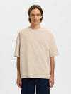 ASPEN 2 PLY T-SHIRT OATMEAL