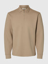 EMANUEL 1/2 ZIP PURE CASHMERE