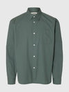 DEXTER POPLIN LS SHIRT BALSAM GREEN
