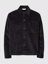 MOTTO KRIS CORD OVERSHIRT BLACK
