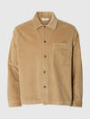 MOTTO KRIS CORD OVERSHIRT CORNSTALK