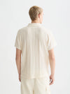 JACQUARD POLO EGGNOG