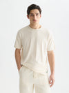 JACQUARD T-SHIRT EGGNOG