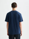 JACQUARD T-SHIRT PAGEANT BLUE