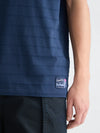 JACQUARD T-SHIRT PAGEANT BLUE