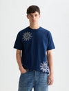 EMBROIDERED SUN T-SHIRT PAGEANT