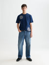 EMBROIDERED SUN T-SHIRT PAGEANT