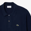 KNITTED POLO LS NAVY 166