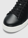 DAVID LEATHER SNEAKER 2.0 BLACK