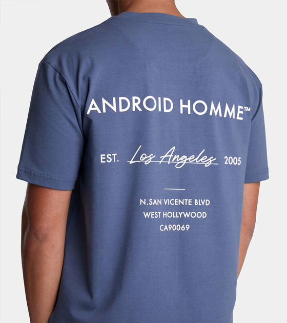 LOCATION T-SHIRT CHARCOAL
