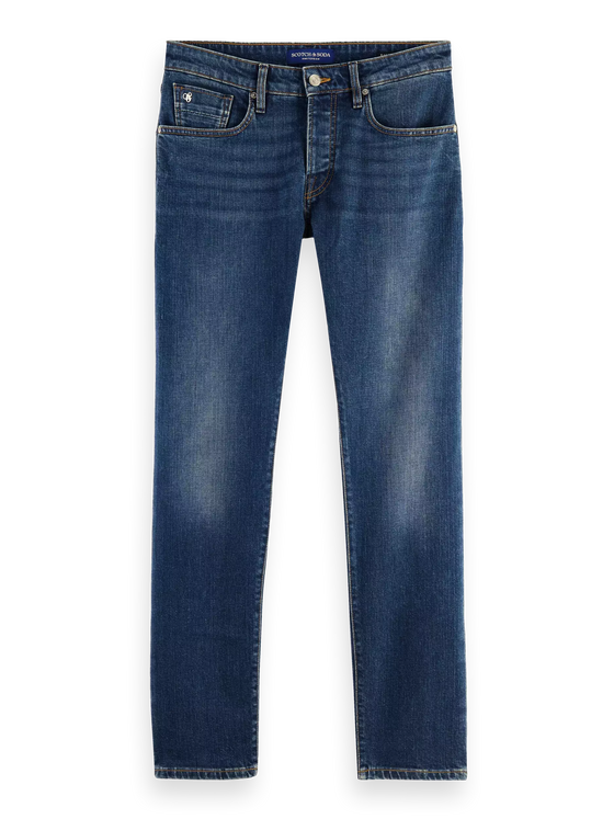 RALSTON REGULAR FIT CLASSIC BLUE JEANS MID WASH 0543