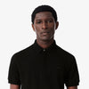 PARIS TONAL CROC SS POLO BLACK (031)