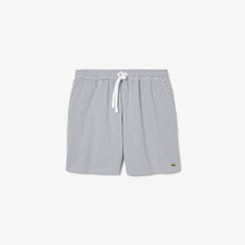  MH9089 STRIPED SWIM SHORT WHITE/NAVY (HXI)