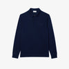 PH2481 PARIS TONAL CROC LS POLO NAVY (166)