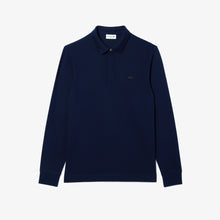  PH2481 PARIS TONAL CROC LS POLO NAVY (166)