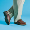 CLEYHILL BOAT BROWN LEATHER