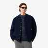 KNIT BOMBER NAVY 166