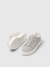 DAVID CHUNKY SUEDE TRAINER GREY