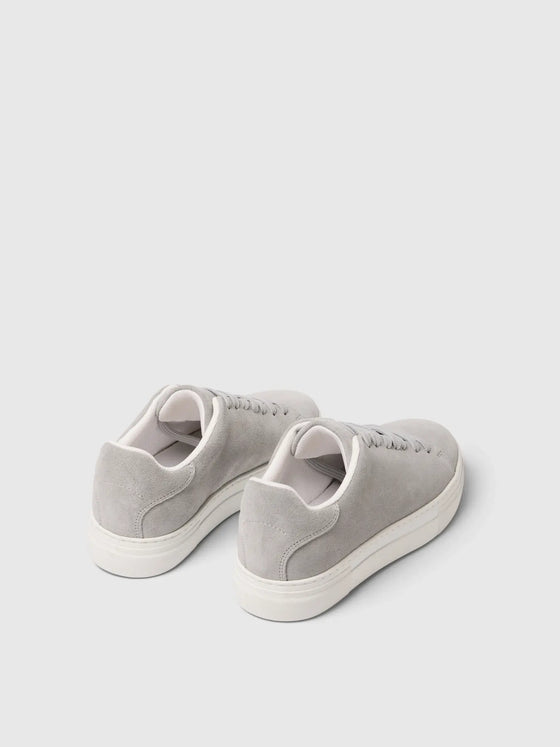 DAVID CHUNKY SUEDE TRAINER GREY