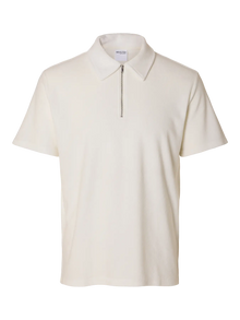  TERRY RLX 1/2 ZIP EGRET