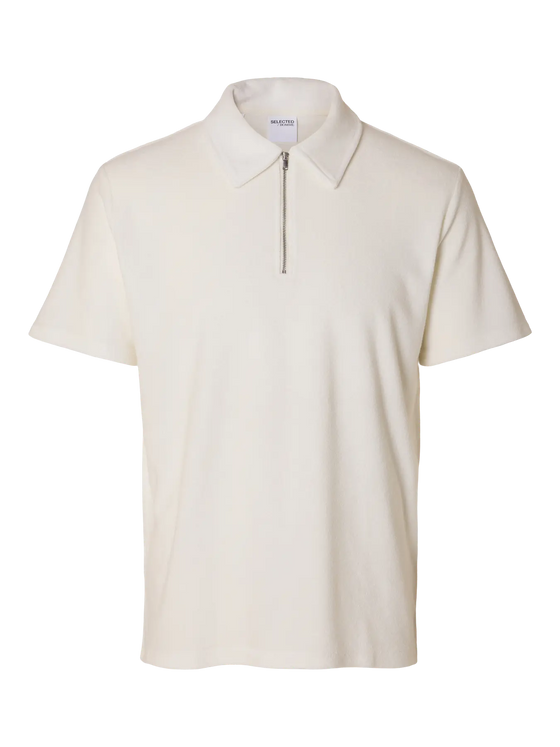 TERRY RLX 1/2 ZIP EGRET
