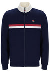 ENRICO TRACK JACKET NAVY / GARDENIA 410