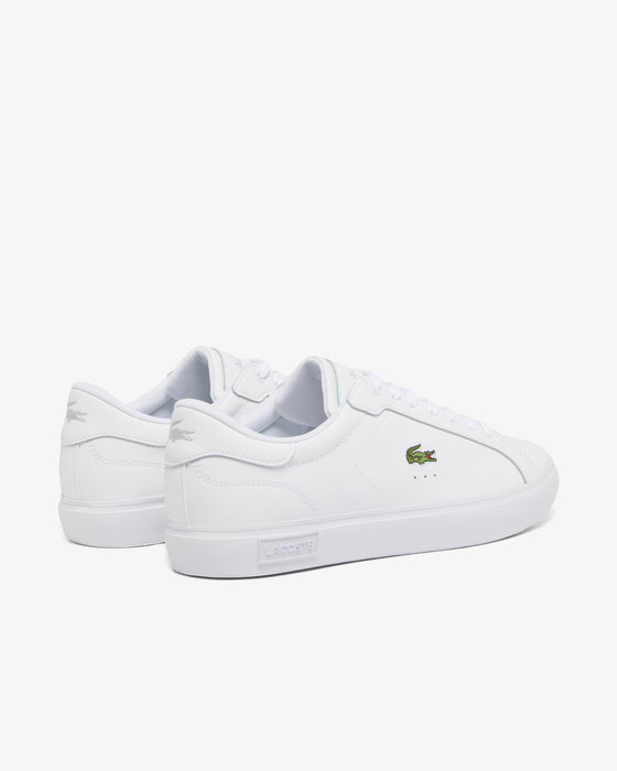 POWERCOURT LEATHER SNEAKERS WHITE WHITE (21G)