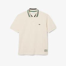  PH5421 FRENCH MADE STRIPE COLLAR POLO ECRU (XJF)