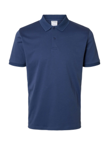  FAVE SS POLO OCEANA BUTTON