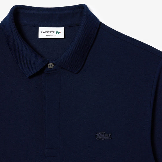 PH2481 PARIS TONAL CROC LS POLO NAVY (166)