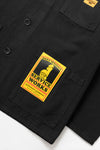 CANVAS CHORE JACKET BLACK