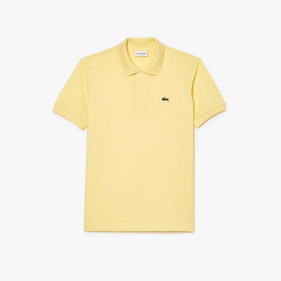 L.12.12 CLASSIC FIT PIQUE POLO SHIRT YELLOW (107)