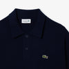 AH0582 RELAXED FIT KNITTED WOOL POLO NAVY (166)