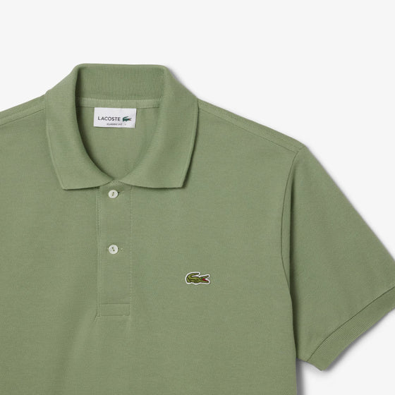 L.12.12 PIQUE POLO SS GREEN (S86)