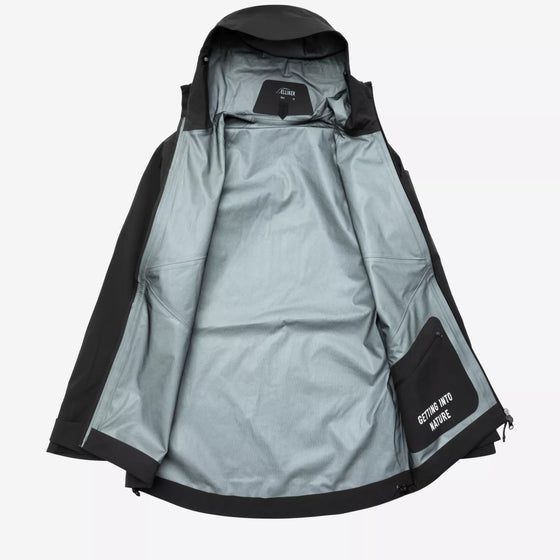 AYRE WATERPROOF SHELL JACKET BLACK