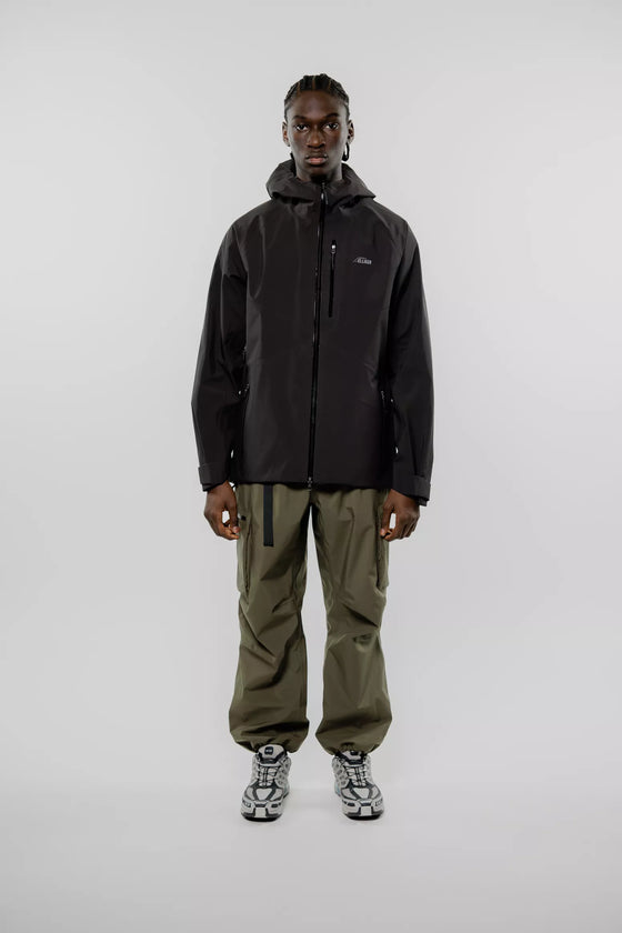 AYRE WATERPROOF SHELL JACKET BLACK