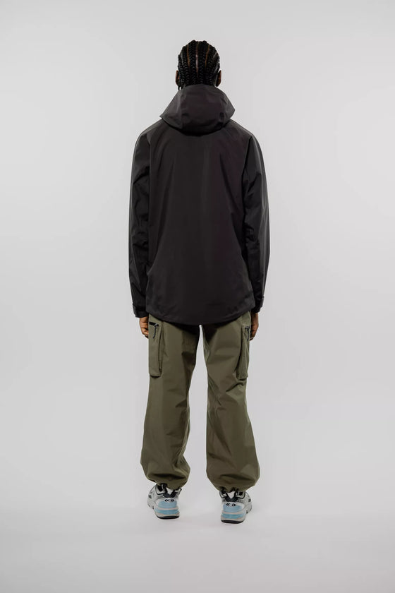 AYRE WATERPROOF SHELL JACKET BLACK