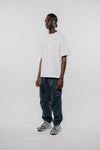 RILL STICK PRINT T-SHIRT WHITE