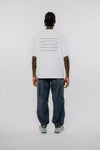 RILL STICK PRINT T-SHIRT WHITE