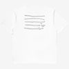 RILL STICK PRINT T-SHIRT WHITE