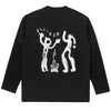 LOWN CAMPFIRE LS T-SHIRTBLACK