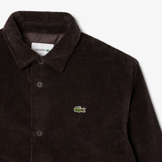 OSZ CORDUROY OVERSHIRT BROWN PORT SKB