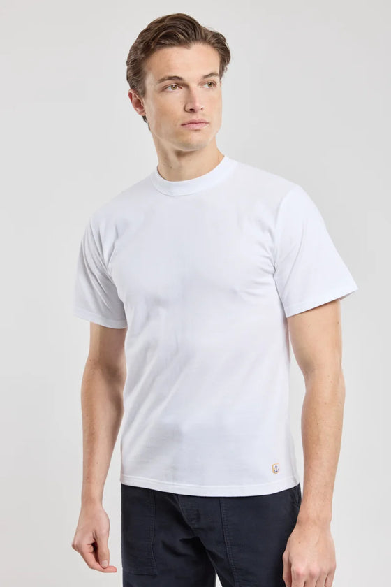 72000 HERITAGE CREW T-SHIRT WHITE (001)