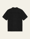 HECTOR POINTELLE SS SHIRT BLACK