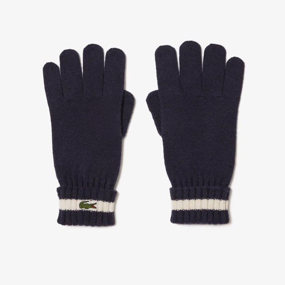 WOOL GLOVES NAVY / FLOUR (HHW)