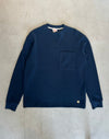 73971 CREW SWEAT TORNADE BLUE