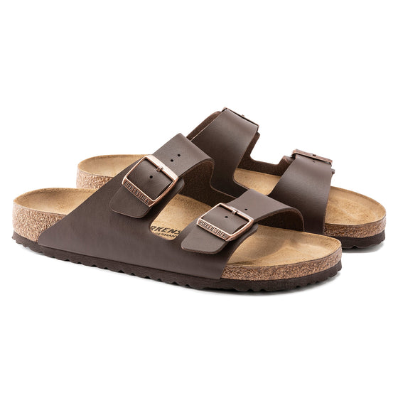 ARIZONA MENS BIRKOFLOR SANDAL DARK BROWN