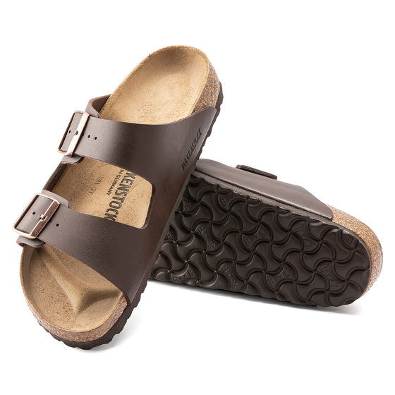 ARIZONA MENS BIRKOFLOR SANDAL DARK BROWN