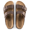 ARIZONA MENS BIRKOFLOR SANDAL DARK BROWN