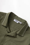 BORDER SHIRT OLIVE